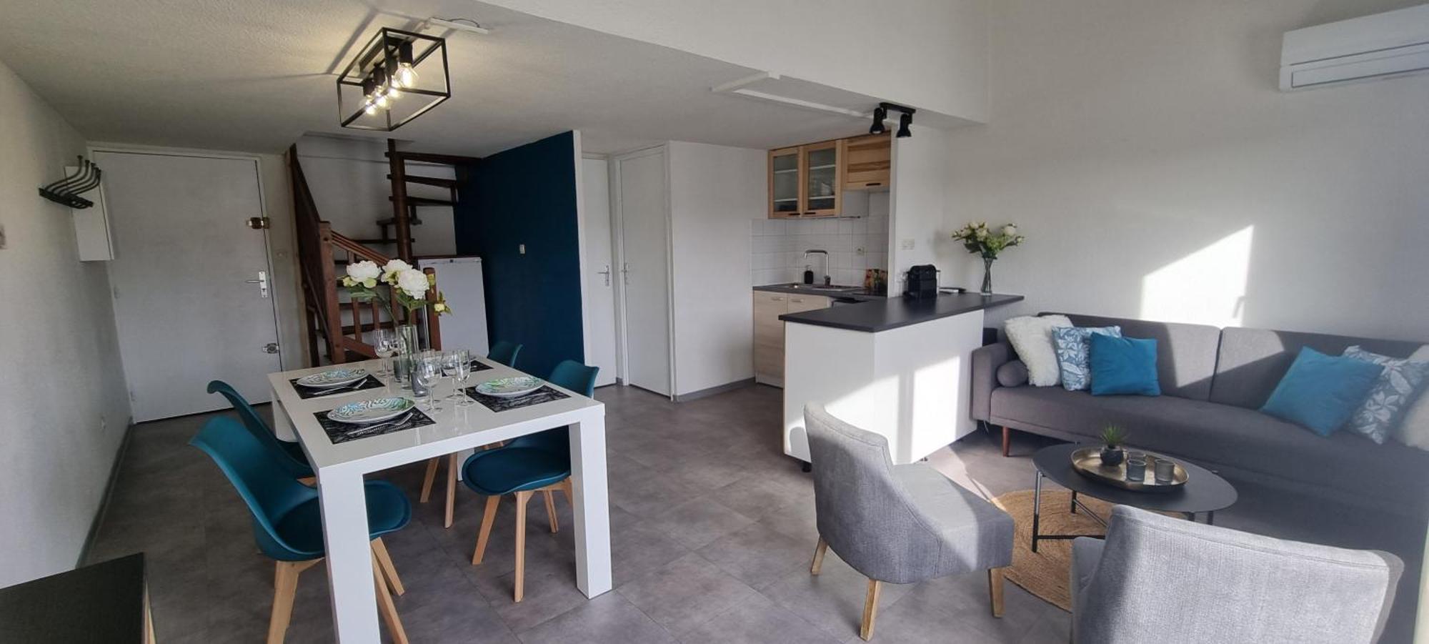 Apartament L'Ophelia Duplex Dernier Etage Balcon Centre Climatisation Sète Zewnętrze zdjęcie